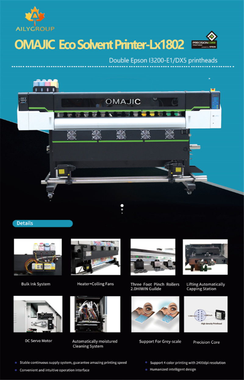 LX1802/1804 With 2/4 i3200 heads Eco Solvent  Printer Brochure